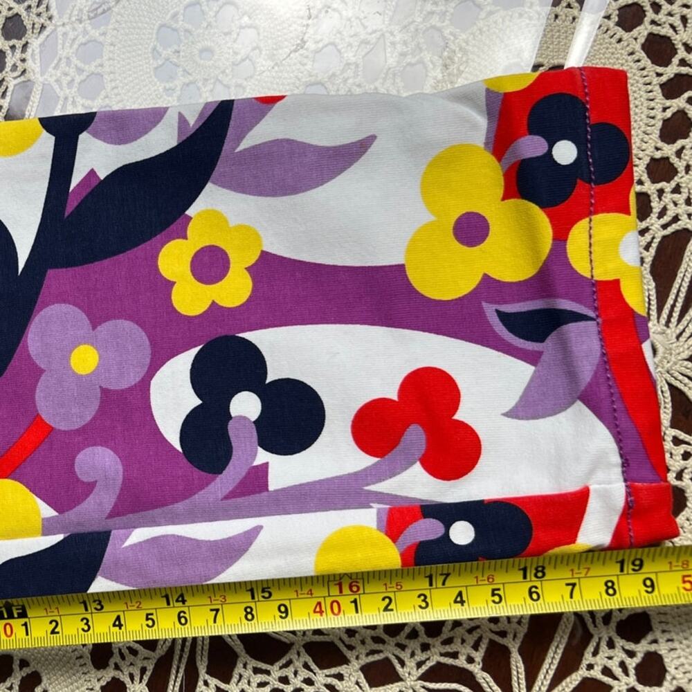 Hanna Andersson Girls Floral Print Pants Multi Color Size 140 - Picture 5 of 6